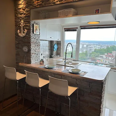 Панорама Варна Apartman Várna